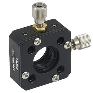 SCP05 - 16 mm Cage System, XY Translating Lens Mount for Ø1/2" Optics - Thorlabs