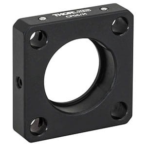 CP06/M - 30 mm Cage Plate with Ø1" Double Bore, M4 Tap - Thorlabs