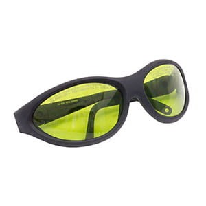 LG1B - Laser Safety Glasses, Light Green Lenses, 59% Visible Light Transmission, Sport Style - Thorlabs