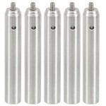 TR75/M-P5 - Ø12.7 mm Optical Post, SS, M4 Setscrew, M6 Tap, L = 75 mm, 5 Pack - Thorlabs