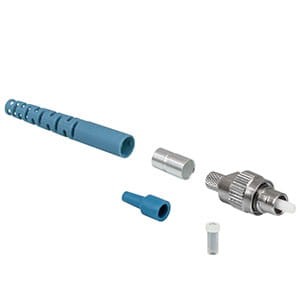30125D2 - FC/PC Adjustable Key Connector for PM Fiber, Ø125.5 µm Bore, Ø3.0 mm & Ø900 µm Boots - Thorlabs