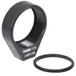 LMR1/M - Lens Mount with Retaining Ring for Ø1" Optics, M4 Tap - Thorlabs