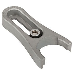 CF125C/M - Clamping Fork, 31.5 mm Counterbored Slot, M6 x 1.0 Captive Screw - Thorlabs