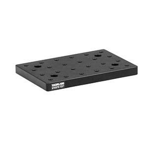 MB1015/M - Aluminum Breadboard, 100 mm x 150 mm x 12.7 mm, M6 Taps - Thorlabs