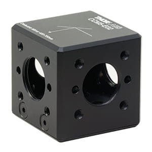 CCM5-E02 - 16 mm Cage-Cube-Mounted Dielectric Turning Prism Mirror, 400-750 nm, 8-32 Tap - Thorlabs