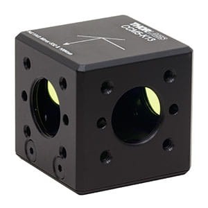CCM5-K13 - 16 mm Cage-Cube-Mounted Nd:YAG Turning Prism Mirror, 532 and 1064 nm, 8-32 Tap - Thorlabs