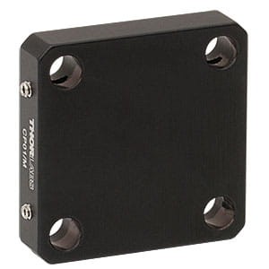 CP01/M - Blank 30 mm Cage Plate, 0.35" Thick, M4 Tap - Thorlabs