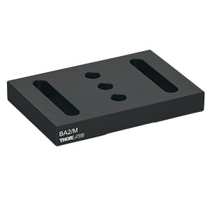 BA2/M - Mounting Base, 50 mm x 75 mm x 10 mm - Thorlabs