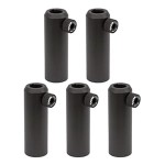 PH75/M-P5 - Ø12.7 mm Post Holders, Spring-Loaded Hex-Locking Thumbscrew, L=75 mm, 5 Pack - Thorlabs