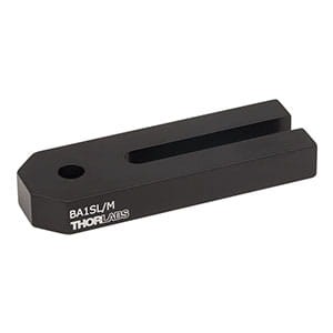BA1SL/M - Mounting Base, 25 mm x 75 mm x 10 mm - Thorlabs