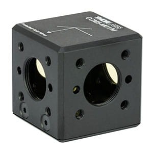 CCM5-M01/M - 16 mm Cage-Cube-Mounted Protected Gold Turning Prism Mirror, M4 Tap - Thorlabs