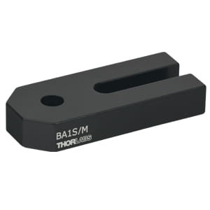 BA1S/M - Mounting Base, 25 mm x 58 mm x 10 mm - Thorlabs