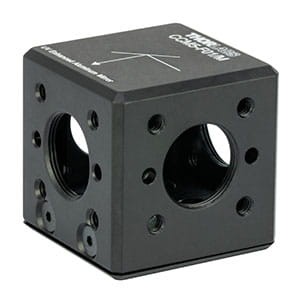 CCM5-F01/M - 16 mm Cage-Cube-Mounted UV Enhanced Aluminum Turning Prism Mirror, M4 Tap - Thorlabs